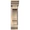 Ekena Millwork Balboa Traditional Smooth Bracket w/ Offset Brace, Douglas Fir, 5 1/2"W x 18"D x 22"H BKT0604X18X22BOA01SDF - alternate 2